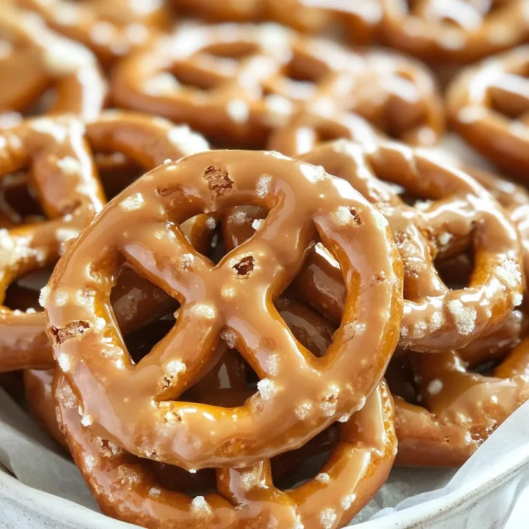 Caramel Pretzels