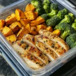 Chicken, Sweet Potato & Broccoli Meal Prep Bowls