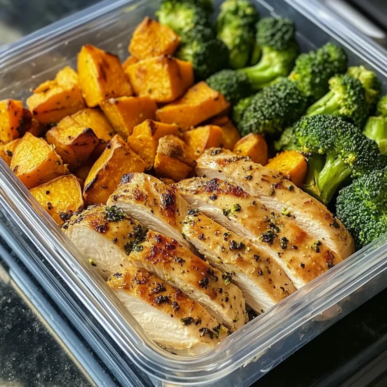Chicken, Sweet Potato & Broccoli Meal Prep Bowls