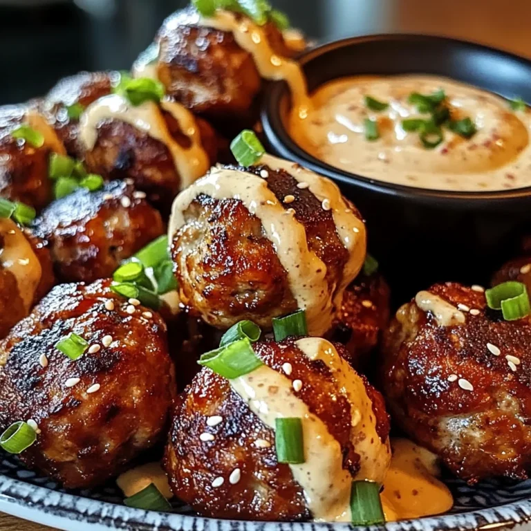 Korean BBQ Meatballs with Spicy Mayo Dip: An Incredible 7-Step Recipe