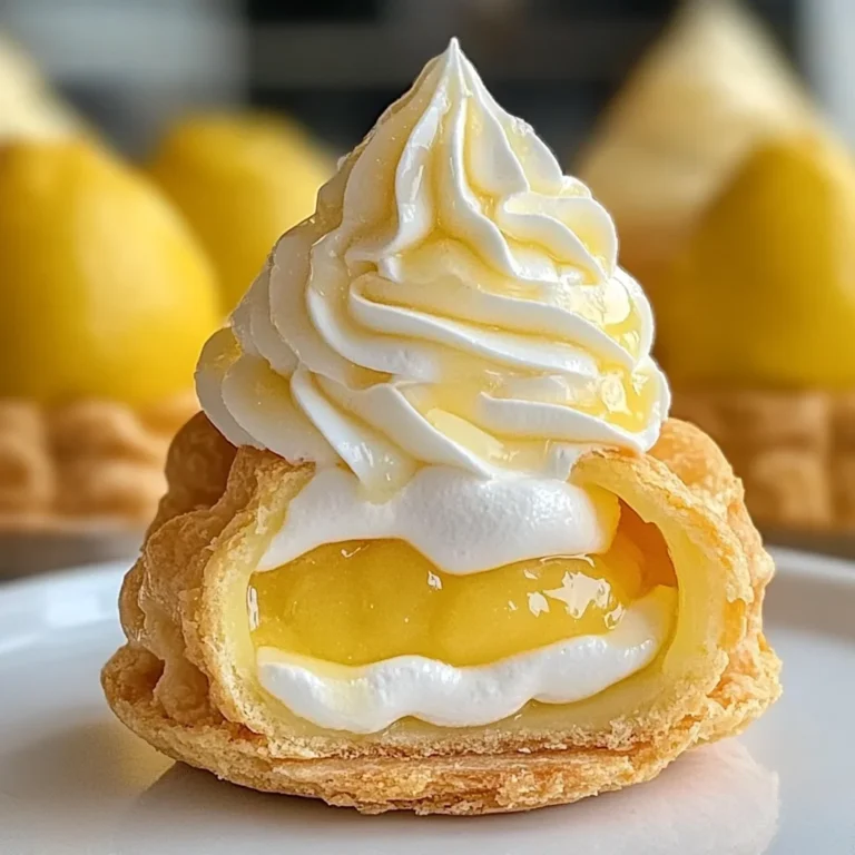 Lemon Cream Puffs