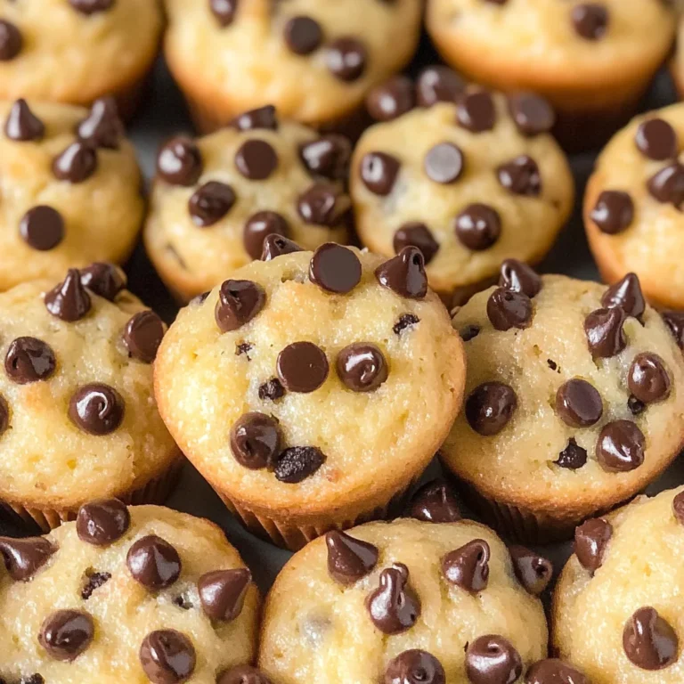 Mini Chocolate Chip Muffins