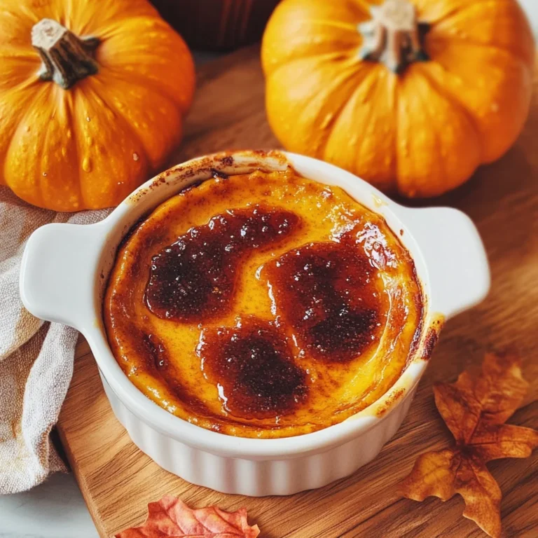 Pumpkin Crème Brûlée