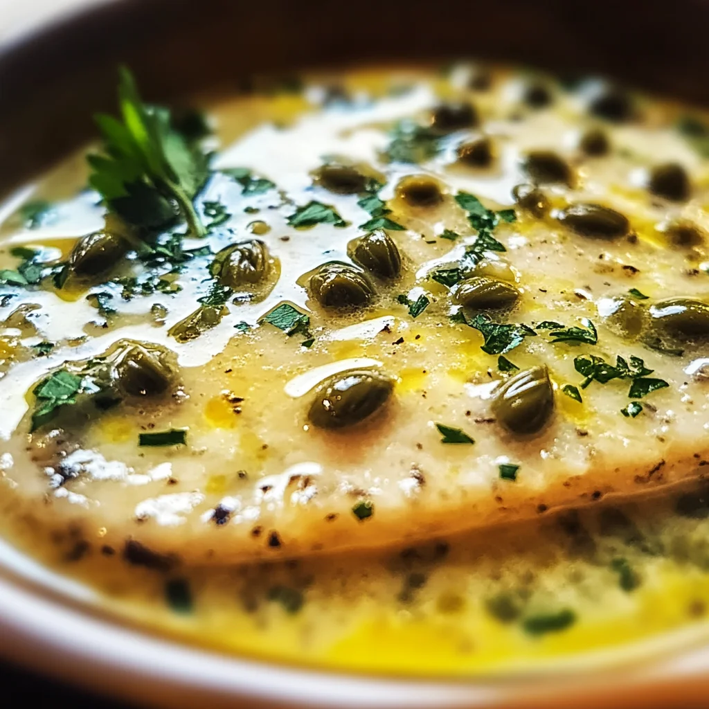 Simple Lemon Caper Sauce