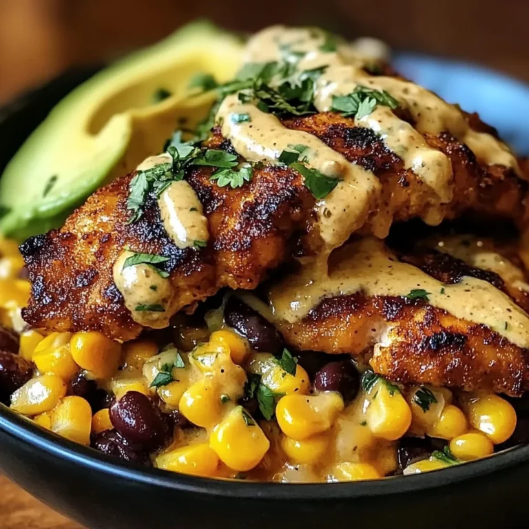 Street Corn Chicken Bowl: A Flavorful & Easy Recipe