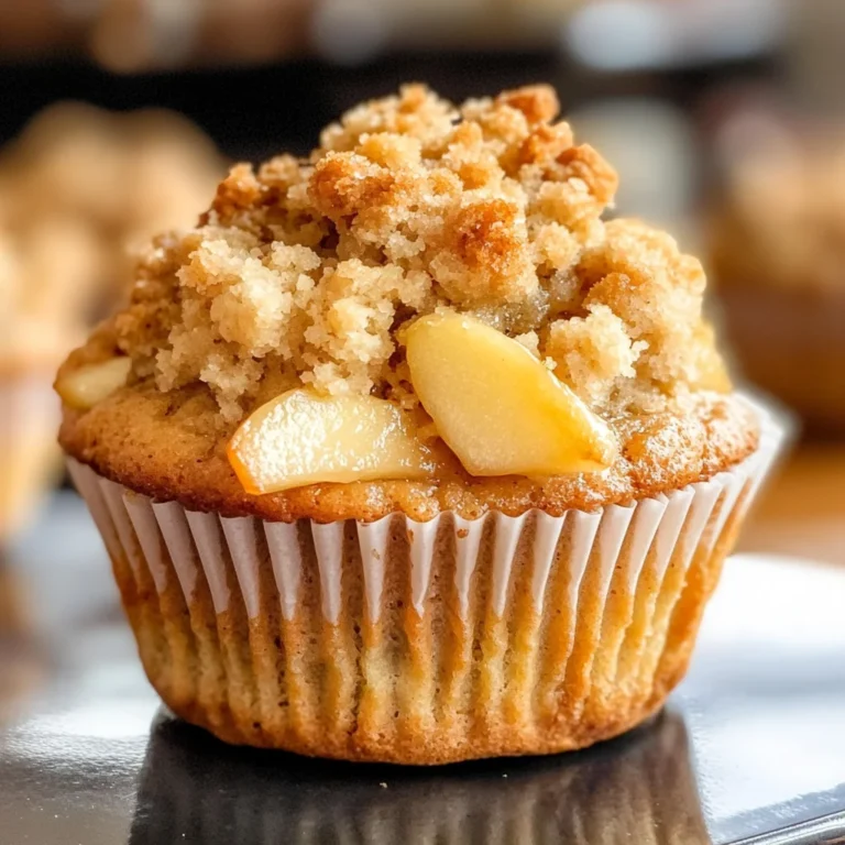Apple Crumble Muffins