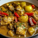 Caribbean Delight: Creamy Chicken with Potatoes and Coconut