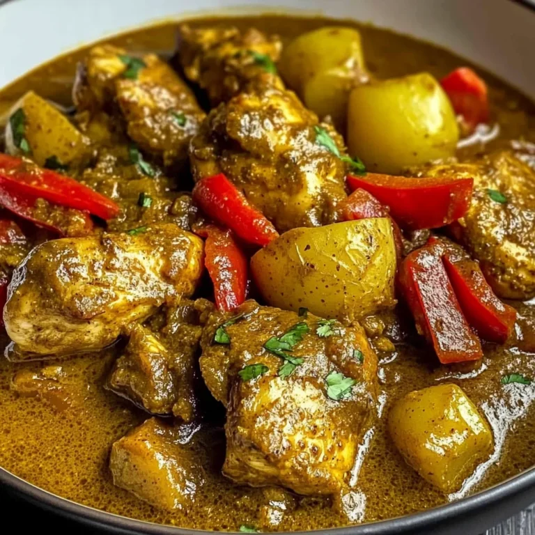 Caribbean Delight: Creamy Chicken with Potatoes and Coconut