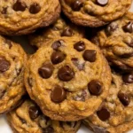 Chewy Pumpkin Chocolate Chip Cookies Recipe