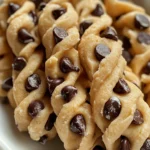 Chocolate Chip Cookie Dough Twists