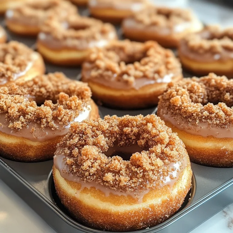 Coffee Cake Donuts