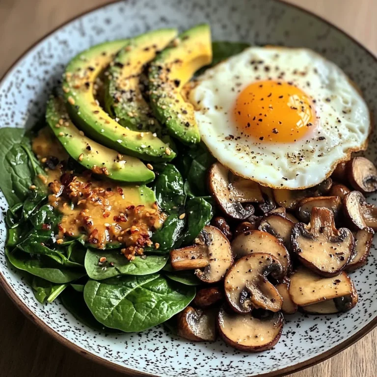Creamy Avocado Breakfast Plate