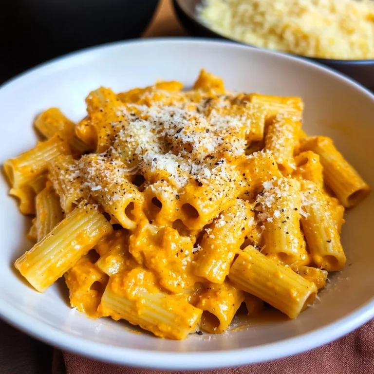Creamy Parmesan Pumpkin Pasta