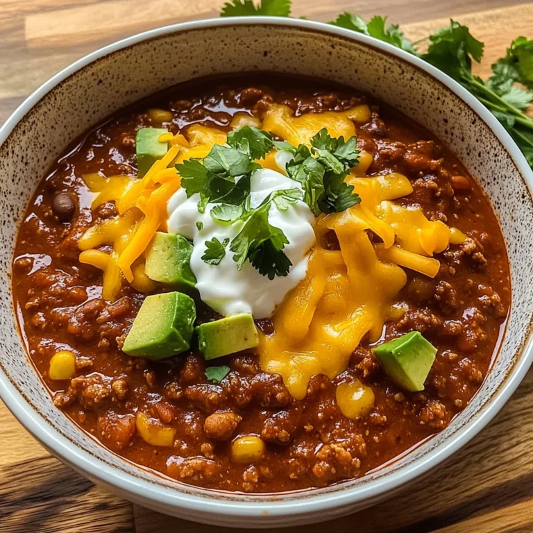 Crockpot Spicy Queso Beef Chili