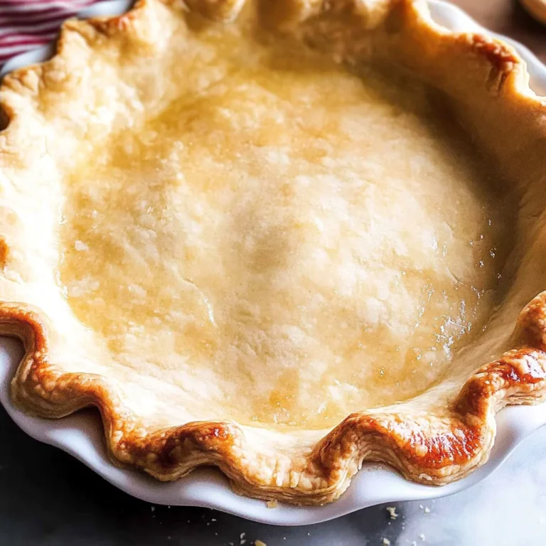 Easy Homemade Pie Crust