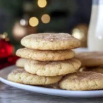 Eggnog Snickerdoodles