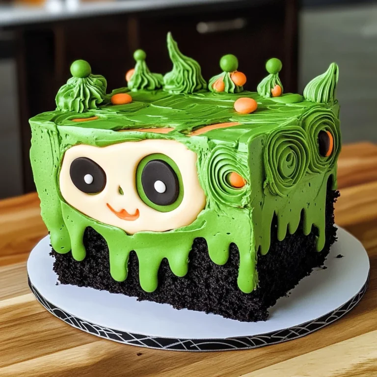 Frankenstein Cake