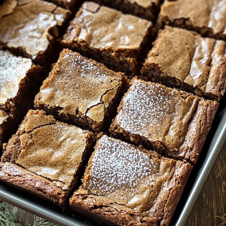 Gingerbread Brownies