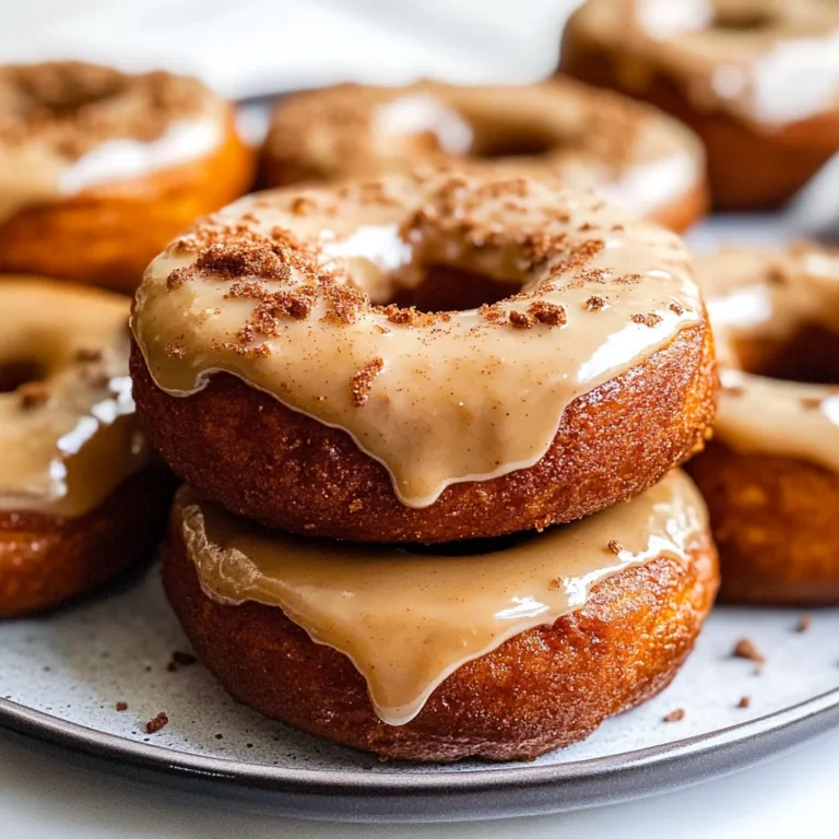 Gluten and Dairy Free Pumpkin Donuts with Maple Glaze
