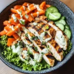 Grilled Chicken & Crunchy Veggie Power Bowl