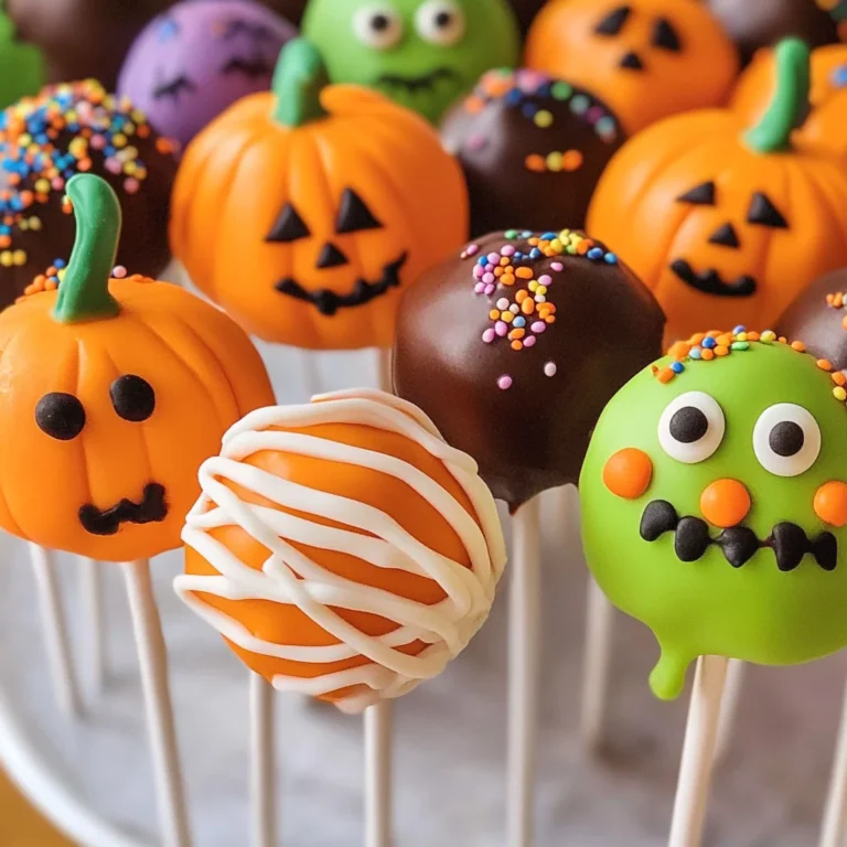 Halloween Cake Pops