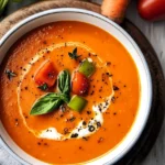 Healthy, Tomato-Carrot Soup