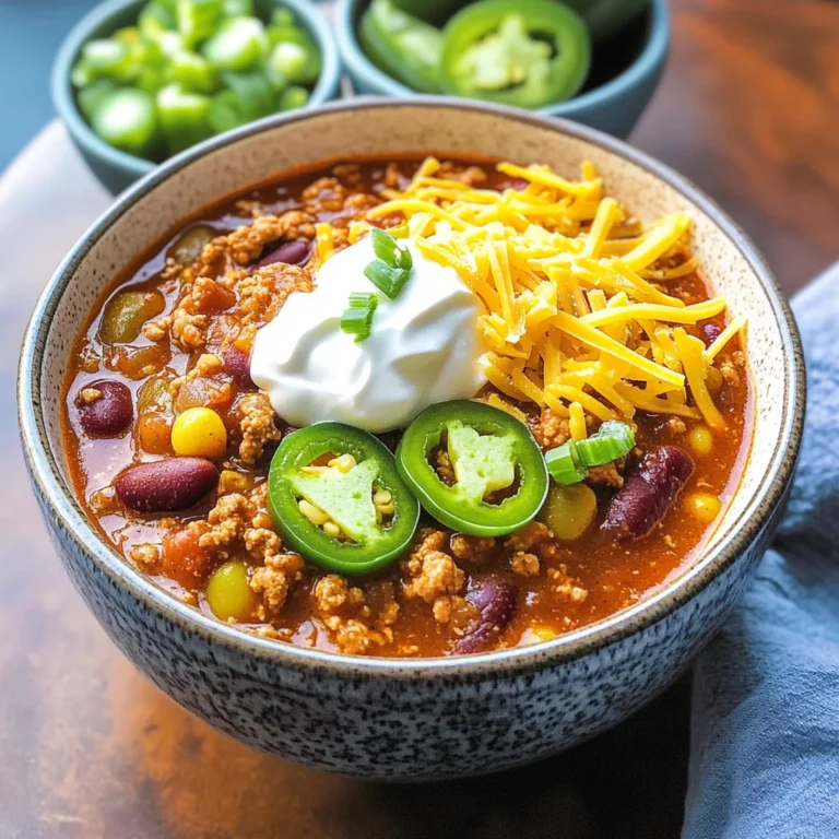 Healthy Turkey Chili