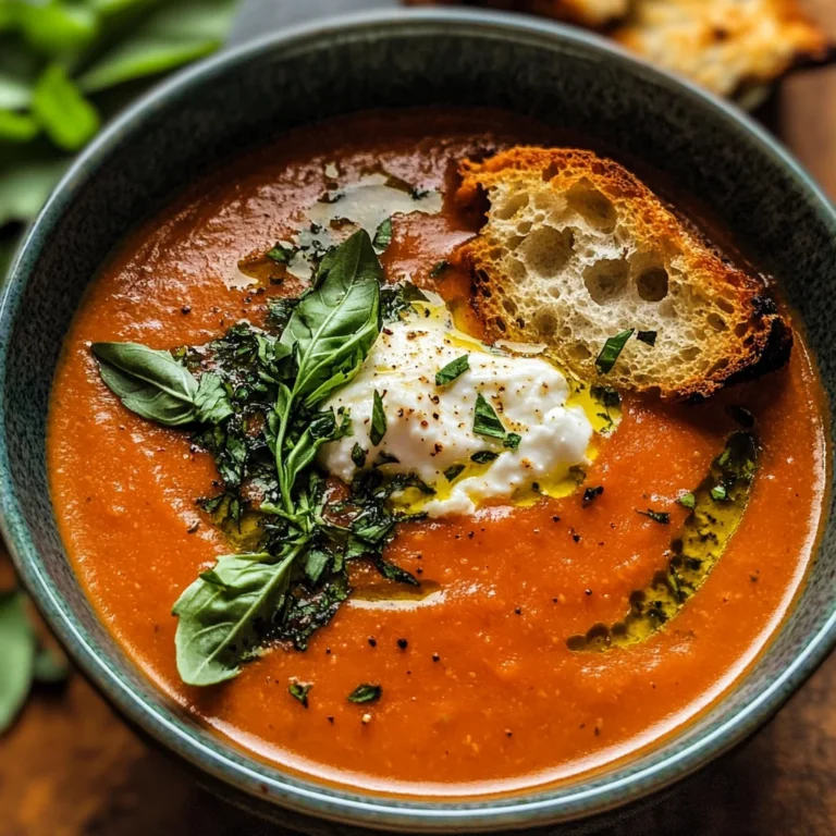 Herby Tomato Soup