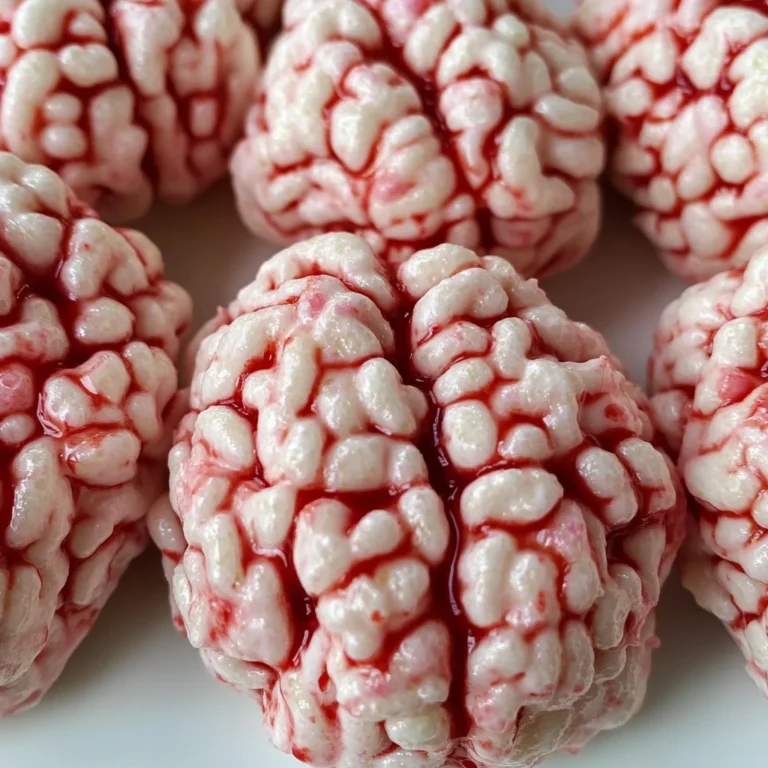 Marshmallow Rice Bubbles Halloween Brains