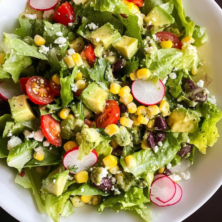 Mexican Chopped Salad with Honey-Lime Dressing