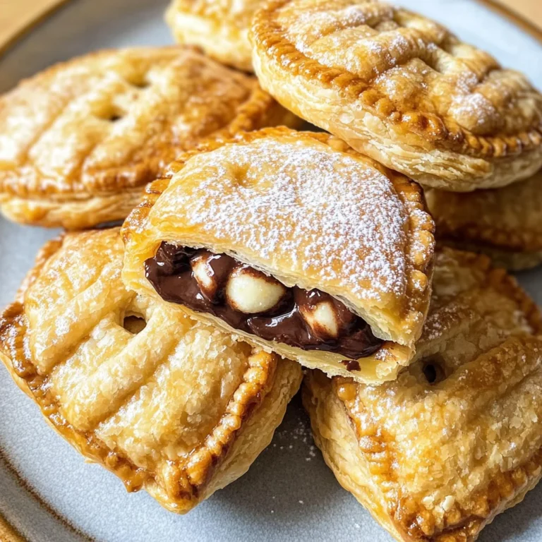 Nutella Mummy Hand Pies
