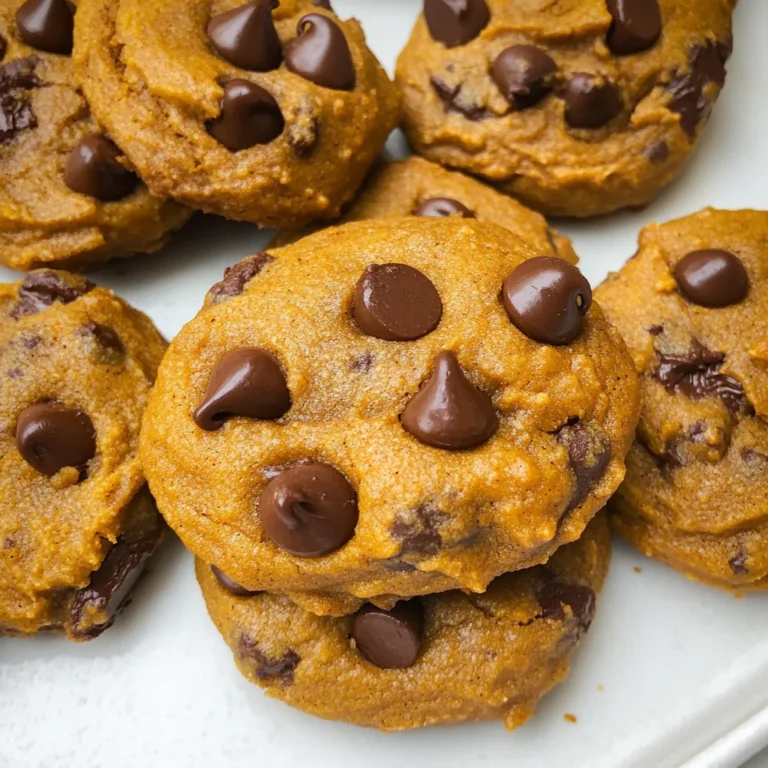 Old Fashioned Pumpkin Chocolate Chip Cookies