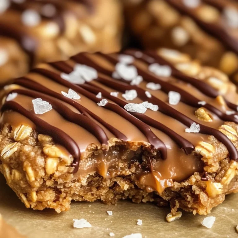 Peanut Butter Chocolate Caramel Cookies