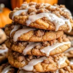 Pumpkin Coffee Cake Cookies