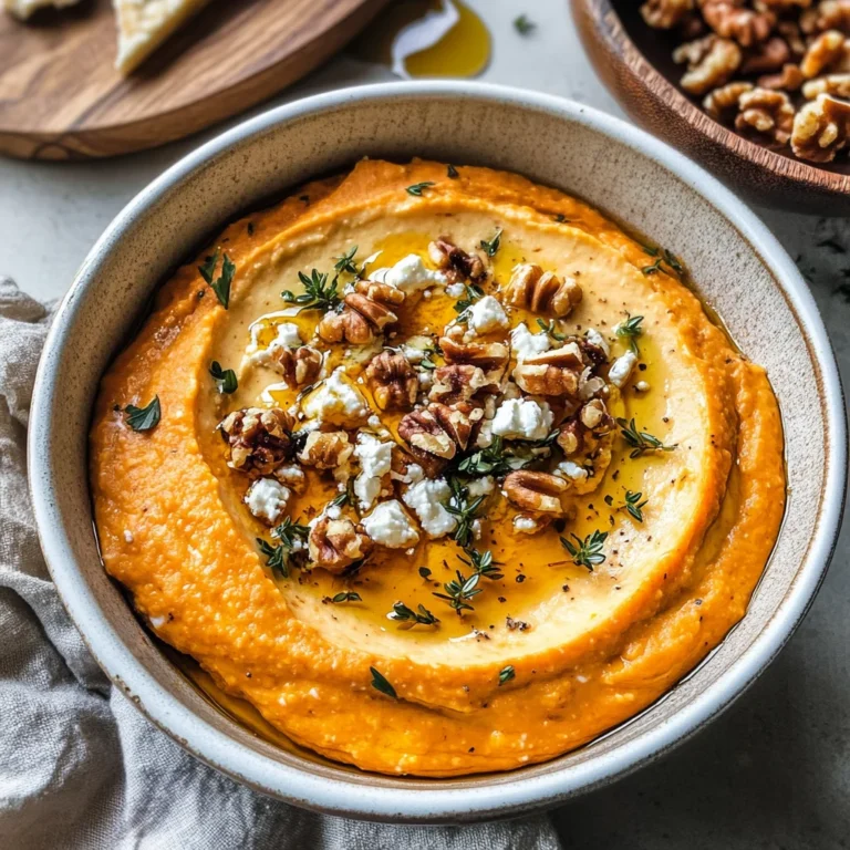 Pumpkin Whipped Feta Dip
