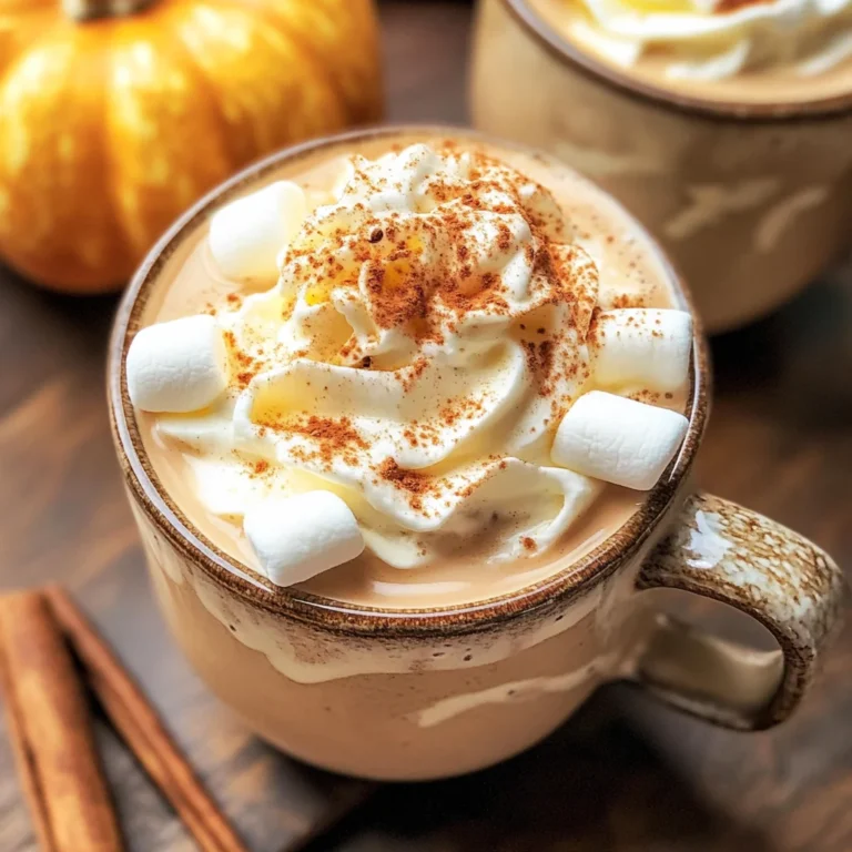 Pumpkin White Hot Chocolate