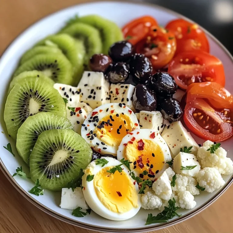 Rainbow Breakfast Plate