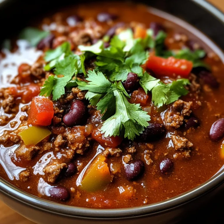 Slow Cooker Chili
