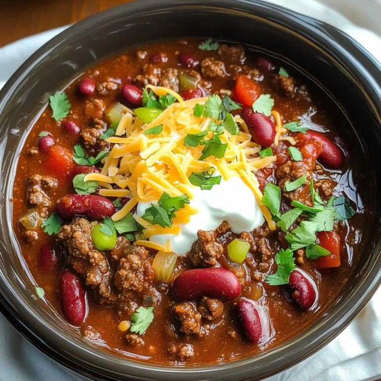 Slow Cooker Chili Con Carne