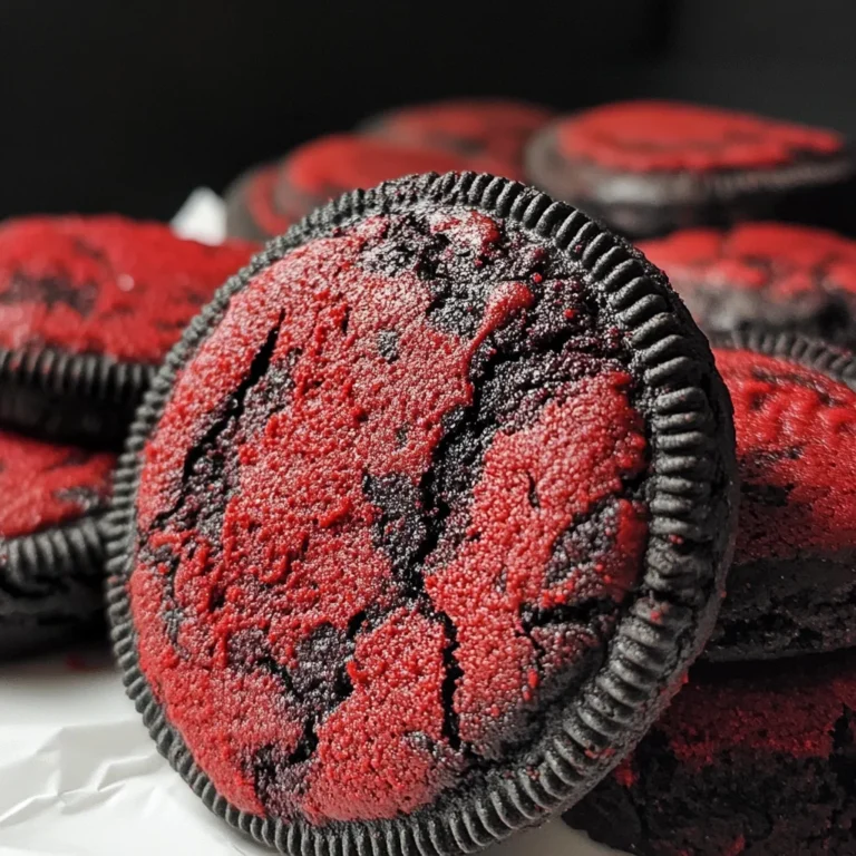 Stranger Things Red Velvet Cookies