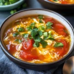 Tomato Egg Drop Soup
