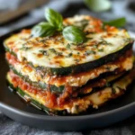 Zucchini Ricotta Melts with Marinara