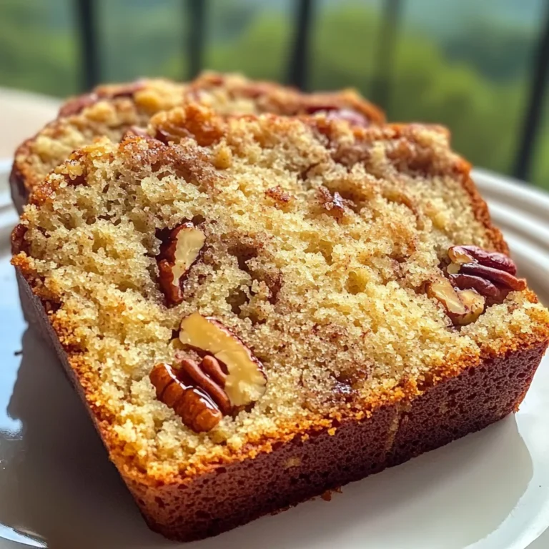 Cinnamon Sweet Pecan Bread