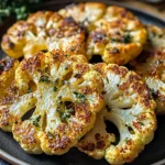 Crispy Baked Cauliflower Steaks