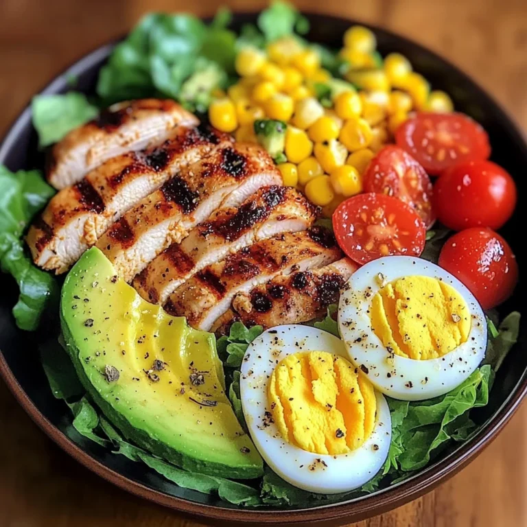 Grilled Chicken Power Bowl with Avocado & Corn