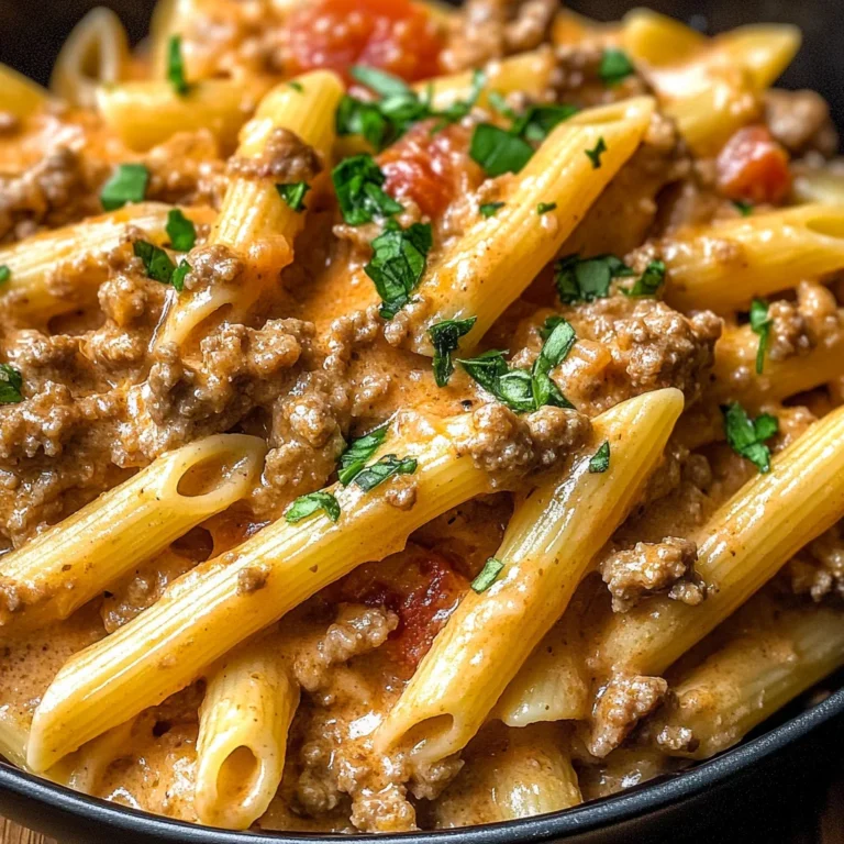 High Protein Creamy Beef Pasta Recipe for Quick Weeknight Dinners