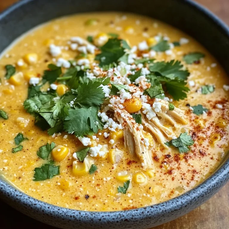 Mexican Street Corn Soup