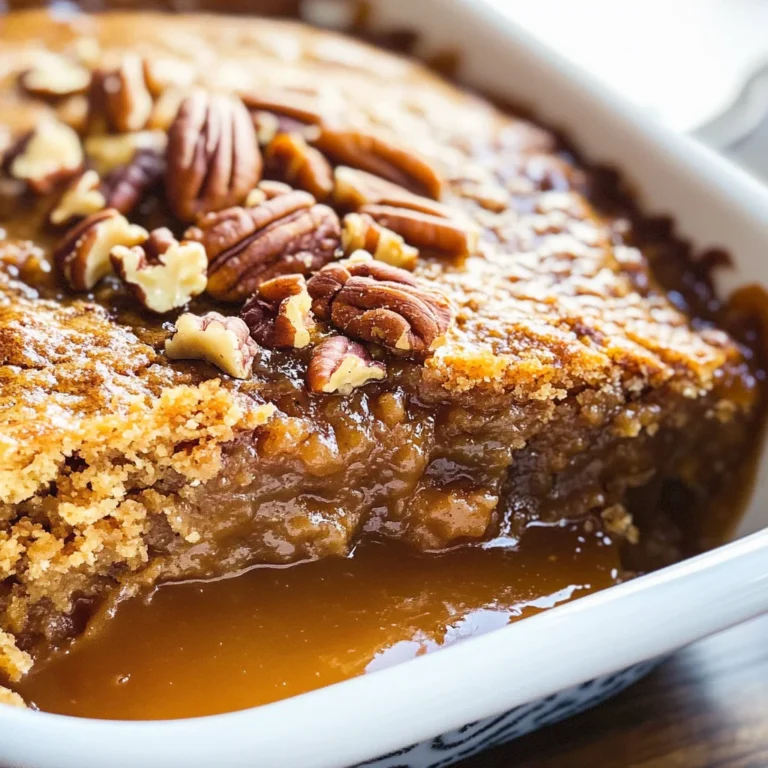 Pumpkin Pecan Cobbler