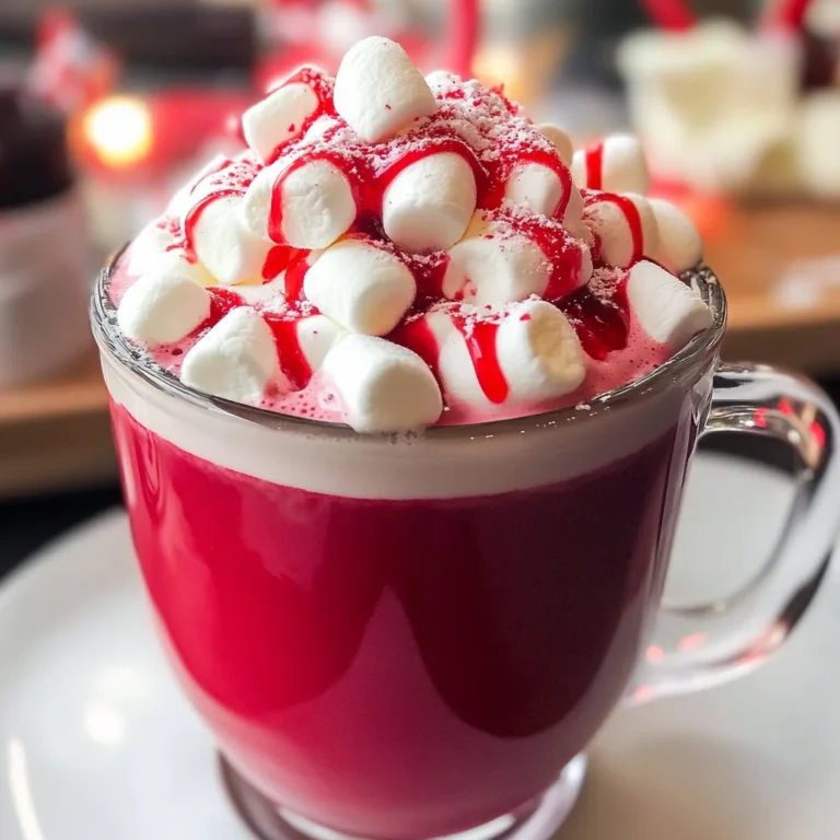 Red Velvet Hot Chocolate Recipe