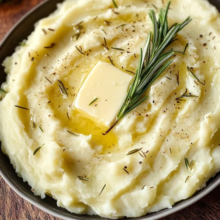 Rosemary Garlic Mashed Potatoes